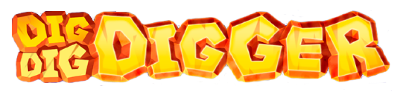 Dig Dig Digger slot logo